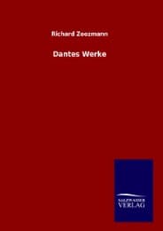 Cover von Dantes Werke