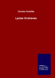 Cover von Lysiae Orationes