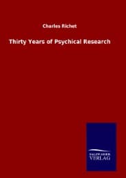 Cover von Thirty Years of Psychical Research