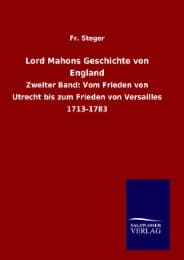Cover von Lord Mahons Geschichte von England