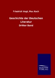 Cover von Geschichte der Deutschen Literatur