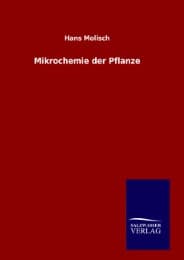 Cover von Mikrochemie der Pflanze