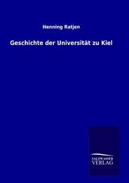 Cover von Geschichte der Universität zu Kiel