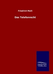 Cover von Das Telefonrecht