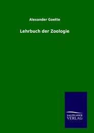 Cover von Lehrbuch der Zoologie