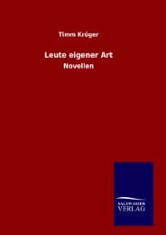 Cover von Leute eigener Art