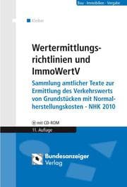 Cover von Wertermittlungsrichtlinien 2012
