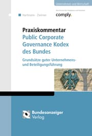 Cover von Praxiskommentar Public Corporate Governance Kodex des Bundes