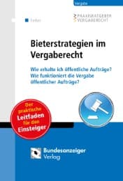 Cover von Bieterstrategien im Vergaberecht