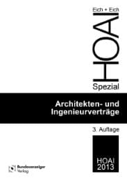 Cover von Architekten- und Ingenieurvertragshandbuch
