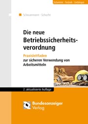 Cover von Die neue Betriebssicherheitsverordnung