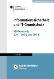 Cover von Informationssicherheit und IT-Grundschutz