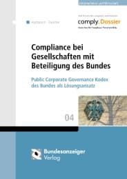 Cover von Compliance bei Gesellschaften mit Beteiligung des Bundes