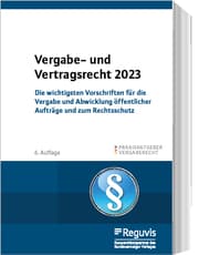 Cover von Vergabe- und Vertragsrecht 2024