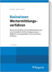 Cover von Basiswissen Wertermittlungsverfahren