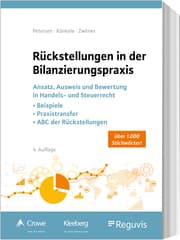 Cover von Rückstellungen in der Bilanzierungspraxis