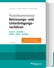 Cover von Praxiskommentar Betreuungs- und Unterbringungsverfahren