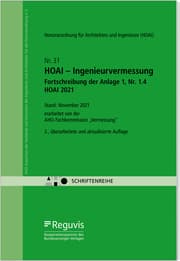 Cover von HOAI Nr. 31 - Ingenieurvermessung