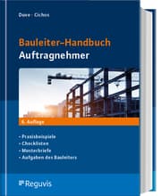Cover von Bauleiter-Handbuch Auftragnehmer
