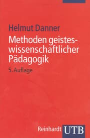Cover von Methoden geisteswissenschaftlicher Pädagogik
