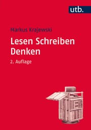 Cover von Lesen Schreiben Denken