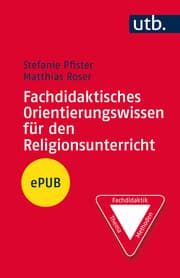 Cover von Fachdidaktisches Orientierungswissen für den Religionsunterricht