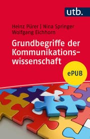 Cover von Grundbegriffe der Kommunikationswissenschaft