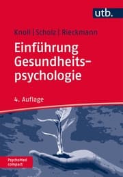 Cover von Einführung Gesundheitspsychologie