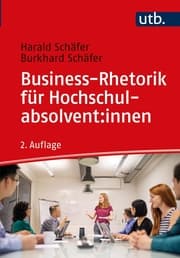 Cover von Business-Rhetorik für Hochschulabsolvent:innen