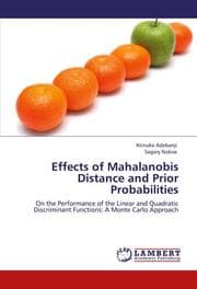 Cover von Effects of Mahalanobis Distance and Prior Probabilities