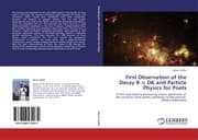 Cover von First Observation of the Decay B DK and Particle Physics for Poets