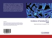 Cover von Incidence of lactobacilli in milk