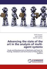 Cover von Advancing the state of the art in the analysis of multi-agent systems