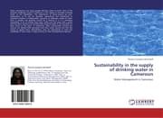 Cover von Sustainability in the supply of drinking water in Cameroon