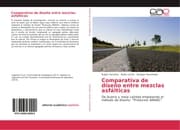 Cover von Comparativa de diseño entre mezclas asfálticas