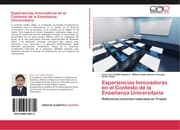 Cover von Experiencias Innovadoras en el Contexto de la Ensenanza Universitaria