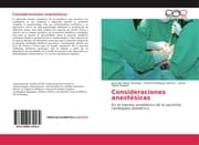 Cover von Consideraciones anestésicas