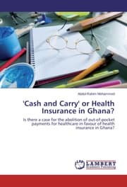 Cover von 'Cash and Carry' or Health Insurance in Ghana?