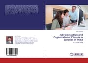 Cover von Job Satisfaction and Organizational Climate in Libraries in India