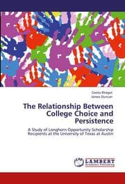 Cover von The Relationship Between College Choice and Persistence