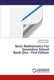 Cover von Basic Mathematics For Secondary School Book One - First Edition