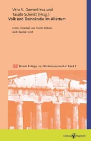 Cover von Volk und Demokratie im Altertum