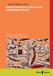 Cover von Double standards in the ancient and medieval world