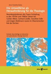 Cover von Die Umweltkrise als Herausforderung für die Theologie
