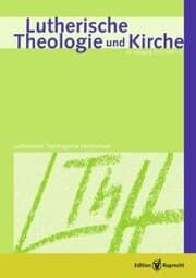 Cover von Lutherische Theologie und Kirche, Heft 01-02/2012