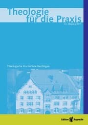 Cover von Theologie für die Praxis 2017 - Einzelkapitel - »Glauben wir alle an denselben Gott?« Gedanken zum Zusammenleben von Christen, Juden und Muslimen