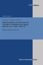 Cover von State formation and the structure of politics in Mamluk Syro-Egypt, 648-741 A.H./1250-1340 C.E.