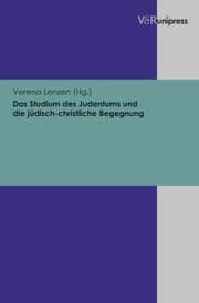 Cover von Das Studium des Judentums und die jüdisch-christliche Begegnung