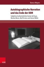 Cover von Autobiographische Narration und das Ende der DDR