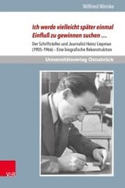 Cover von Ich werde vielleicht später einmal Einfluß zu gewinnen suchen ¿